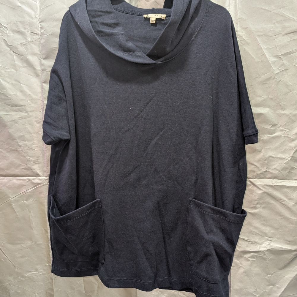 Jane and Delancey Deep Blue Knit Top